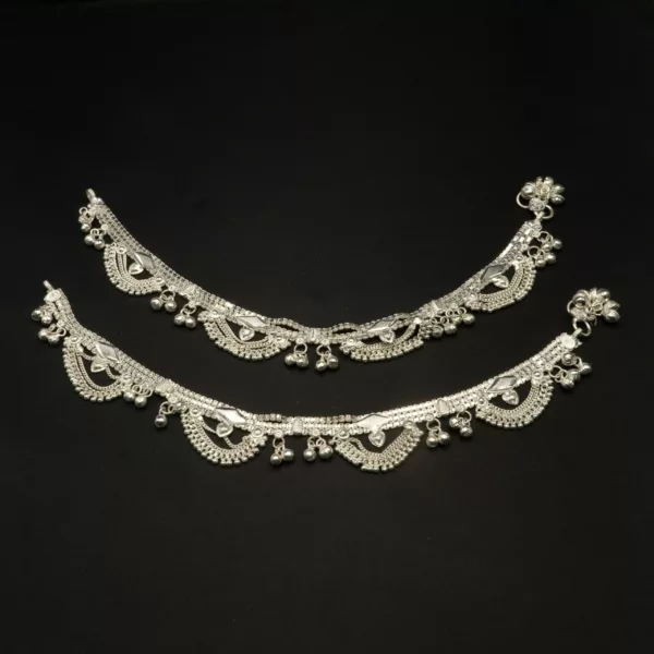 PA-2212012 - Silver Plated Anklets