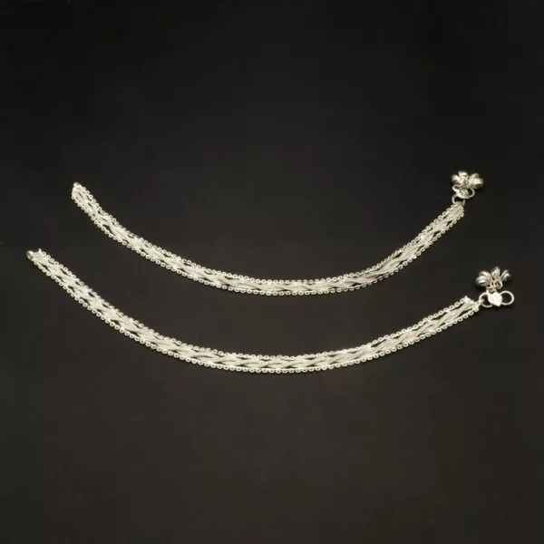 PA-2212015 - Silver Plated Anklets