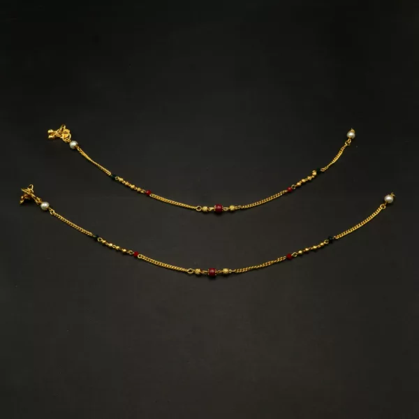 PA-2212018 - Gold Plated Anklets