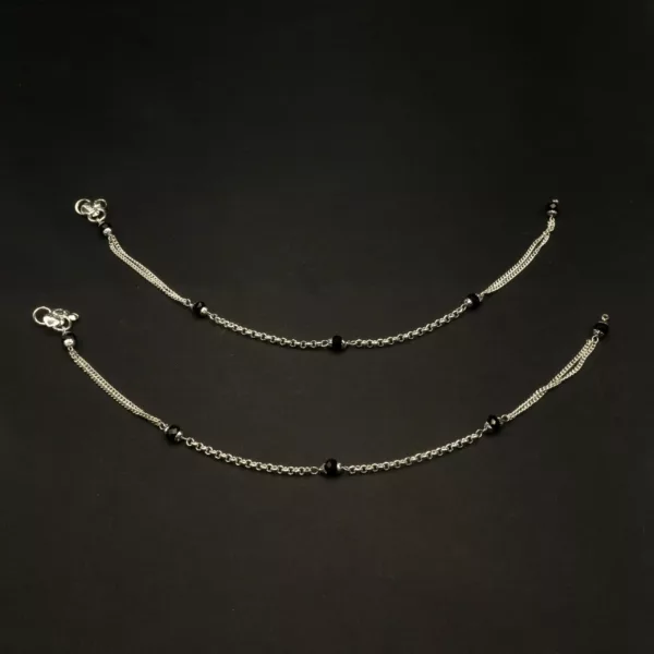 PA-2212019 - Silver Plated Anklets