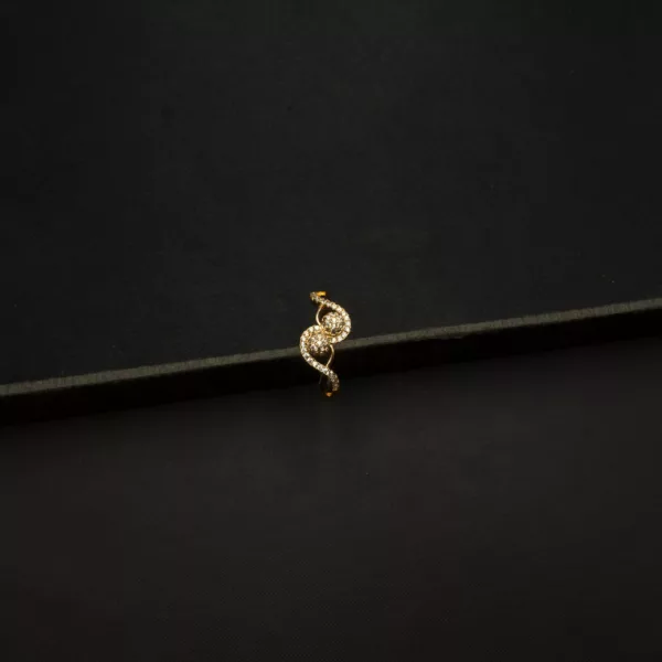 RI-2212001 - American Diamond Infinity Adjustable Ring