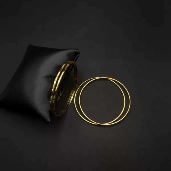 BA-2212006 - Gold Plated 4 Pcs Set Bangle
