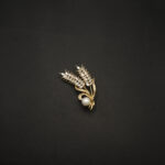 BR-2212003 - American Diamond Brooch