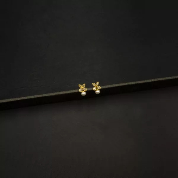 ER-2212008 - American Diamond Dainty Minimalist Ear Studs