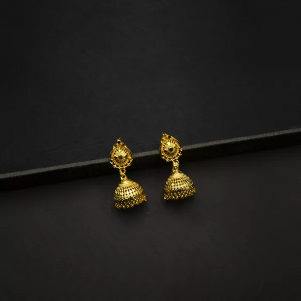 ER-2212009 - Gold Plated Pinjada Earrings