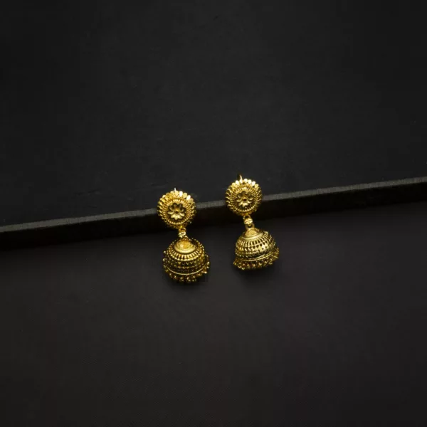 ER-2212010 - Gold Plated Pinjada Earrings
