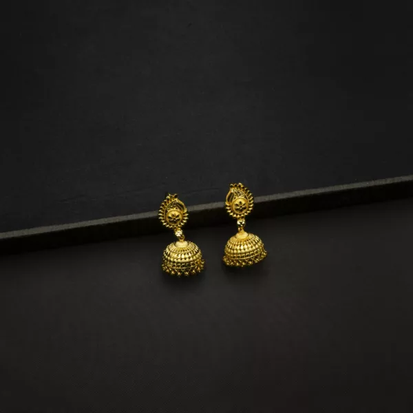 ER-2212011 - Gold Plated Pinjada Earrings