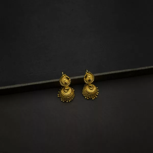 ER-2212012 - Gold Plated Pinjada Earrings