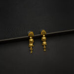 ER-2212013 - Gold Plated Layered Pinjada Earrings