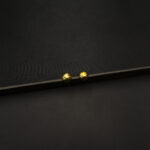 ER-2212020 - Gold Plated 13 MM Thumb Pin Studs