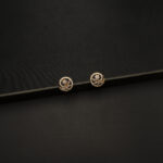 ER-2212035 - Gold Plated American Diamond Contemporary Studs