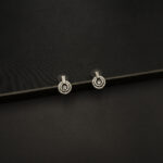 ER-2212036 - White Gold Plated American Diamond Stud Earrings