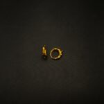 ER-2301001 - Gold Plated Contemporary Hoop Earrings