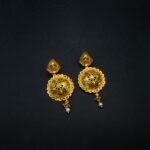 ER-2301006 - Gold Plated Traditional Dangle Earrings