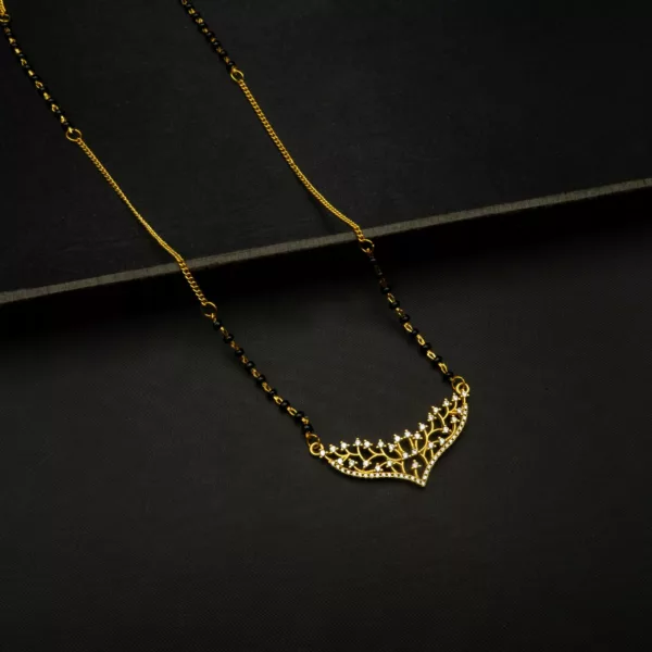 MA-2301002 - American Diamond Contemporary Mangalsutra