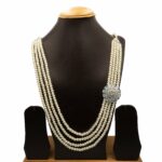 NS-2301003 - Pearl Chandra Haar Necklace