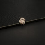 RI-2212007 - Gold Plated American Diamond Pink Stones Adjustable Ring