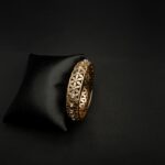 BA-2301002 - Rose Gold Plated American Diamond Bangle