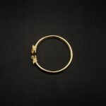 BL-2301001 - Gold Plated Adjustable Cuff Bracelet