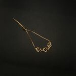 BL-2302001 - American Diamond Contemporary Heart Adjustable Slider Bracelet