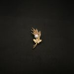 BR-2301001 - American Diamond Contemporary Brooch