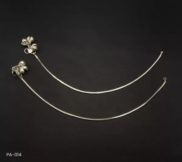 PA-014 - Silver Plated Anklets