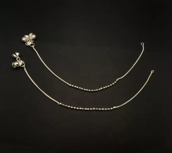 PA-2302002 - Silver Plated Anklets