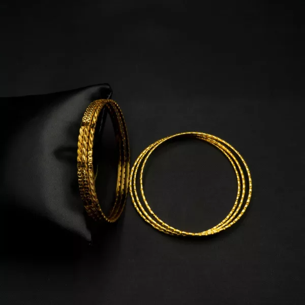 BA-2104013 - Gold Plated Bangles