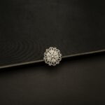 RI-2303003 - American Diamond Adjustable Statement Ring