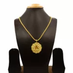 PS-2305004 - Gold Plated Traditional Pendant Necklace