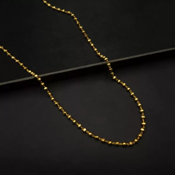 CH-2306001 - Gold Plated Chain Necklace