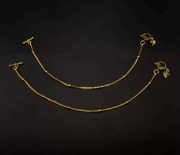 PA-2306009 - Gold Plated Anklets