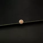 RI-2306002 - Gold Plated American Diamond & Pink Stones Adjustable Ring