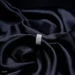 RI-070 - Timeless Elegance Gold Plated American Diamond Adjustable Ring