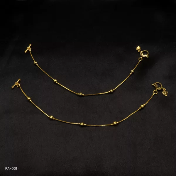 PA-001 - Gold Plated Anklets