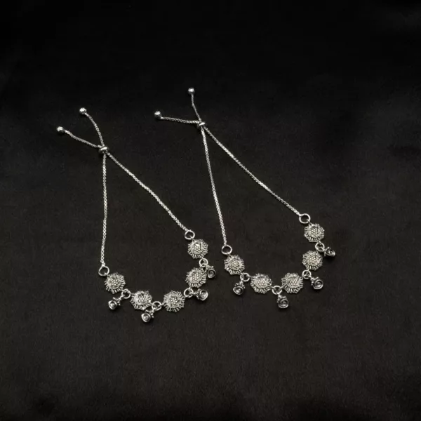 PA-2309002 - Silver Plated Anklets
