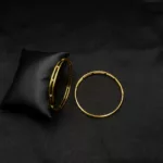 BA-2310004 - Gold Plated American Diamond 2 Pcs Set Bangles