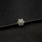 RI-2310002 - White Gold Plated American Diamond Adjustable Ring