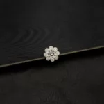 RI-2310003 - White Gold Plated American Diamond Adjustable Ring