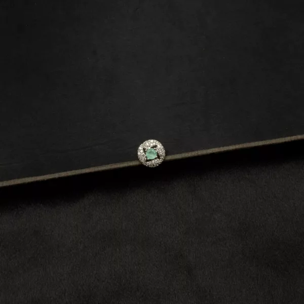 RI-2310028 - White Gold Plated American Diamond Adjustable Ring