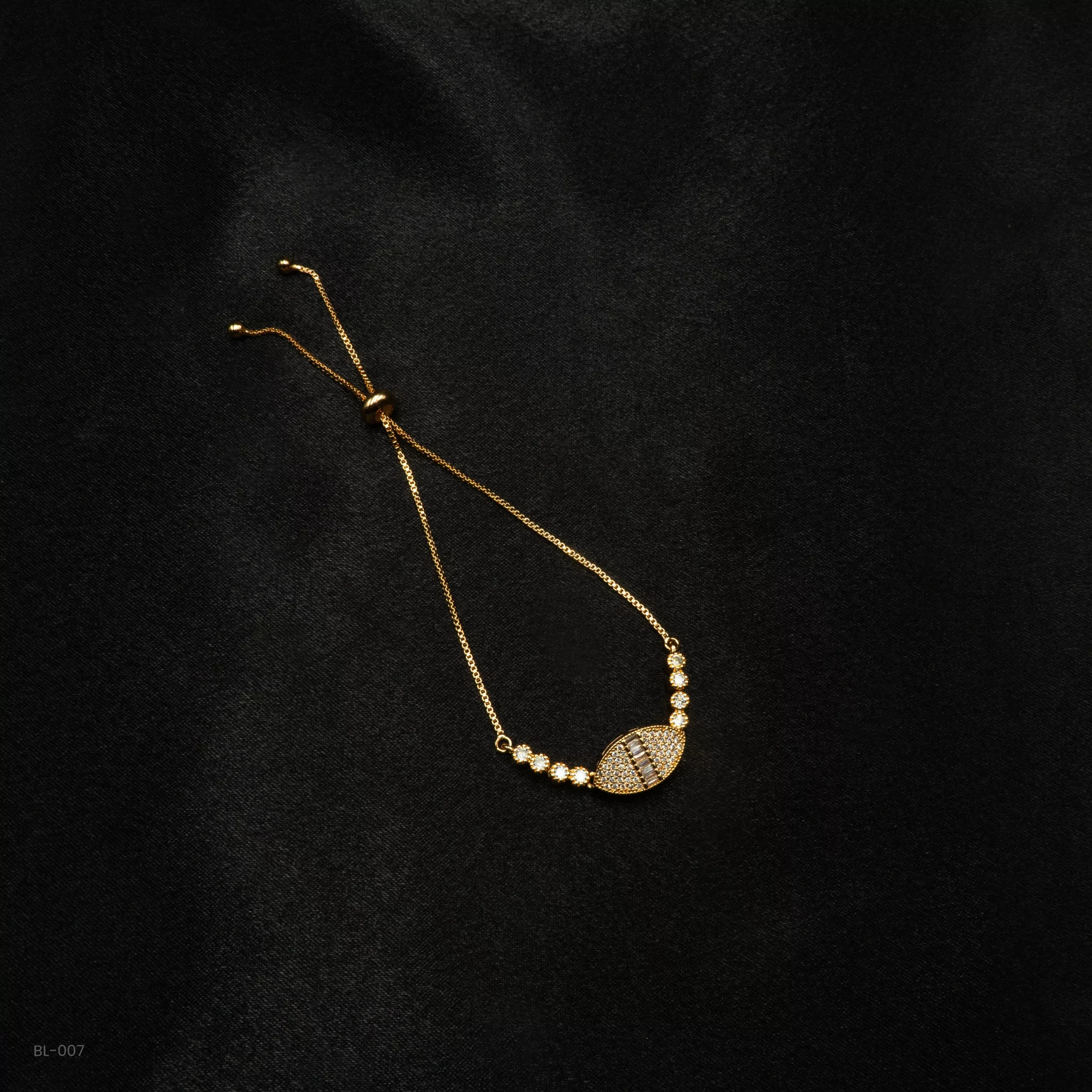 BL-007 - American Diamond Slider Bracelet BL-007 - American Diamond Slider Bracelet