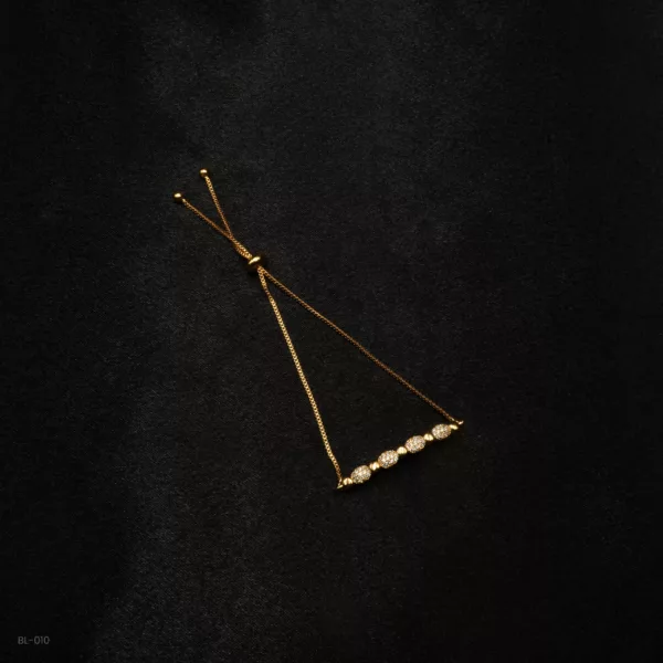 BL-010 - American Diamond Slider Bracelet