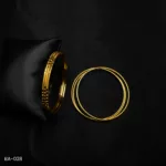 BA-028 - Gold Plated 6 Pcs Set Bangles