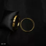 BA-031 - Gold Plated 4 Pcs Set Bangles