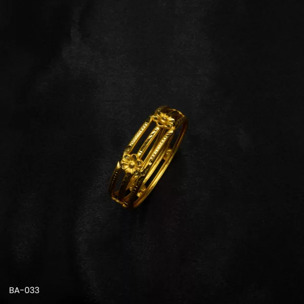 BA-033 - Gold Plated Bangle