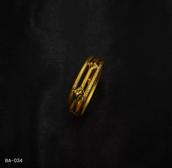 BA-034 - Gold Plated Bangle