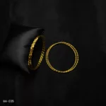BA-035 - Gold Plated 4 Pcs Set Bangles