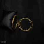 BA-036 - Gold Plated 4 Pcs Set Bangles