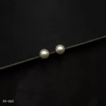 ER-083 - Regal Gold Plated Pearl Stud Earrings