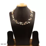 NS-047 - Layered Luxe Contemporary Multi-Strand Pearl Statement Necklace